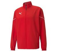 PUMA Men's teamRISE Sideline Jacket Woven Red Black, M