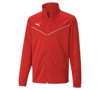 Puma Mens Teamrise Sweatshirt 1/4 Zip Top Red - Size Medium