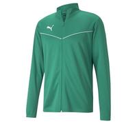 PUMA Men's teamRISE Training Poly Jacket Track, Pepper Green White, 3XL
