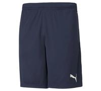 PUMA Men's teamRISE Training Shorts Knitted, Peacoat White, S