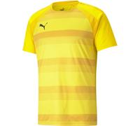 Puma Mens Teamvision Jersey T-Shirt in Yellow/Black - Size Large