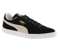 Puma Mens Trainers Suede Classic Suede Lace Up black white UK Size