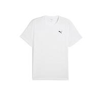 Puma Mens Training Essentials Solid Cat T-Shirt, White, Size M, Men White