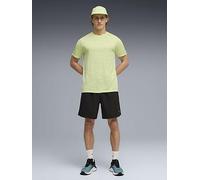 Puma Mens Training Pwr Jacquard T-Shirt, Yellow, Size M, Men Yellow
