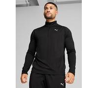 Puma Mens Training Tech Fabric Mix 1/4 Zip, Black, Size Xl, Men Black