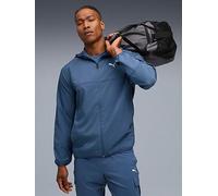 Puma Mens Training Tech Woven Full Zip - Blue, Blue, Size Xl, Men Blue
