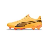 PUMA Mens Ultimate Firm Ground Football Boots - Orange/Black 9.5 UK