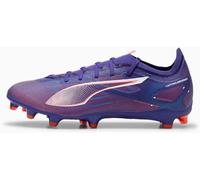 Puma - Mens Ultra 5 Match Fg/Ag Shoes, Color Lapis Lazuli/White/Sunset Glow, Size: 8 UK