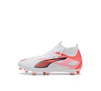 Puma Mens Ultra 5+ Match Laceless Firm Ground Football Boots -white, White, Size 9, Men White