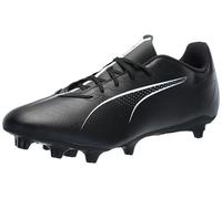 PUMA Men's Ultra 5 Play Firm, Artificial Ground Soccer Cleats Sneaker, Black/White, 9.5 UK