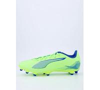 Puma Mens Ultra 5 Play Firm Ground Football Boots, Yellow/Blue, Size 8.5, Men Yellow/Blue
