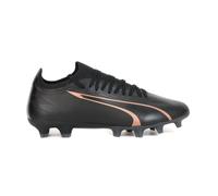 PUMA Men's Ultra Match Black/Copper Rose Firm Ground Soccer Cleats 10775402 (US)