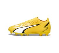 Puma Ultra Match Firm Ground Football Boots 8 Yellow/White