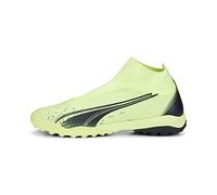 PUMA Men's Ultra Match+ LL TT Soccer Shoe, Fizzy Light-Parisian Night-Blue Glimmer, 12 UK