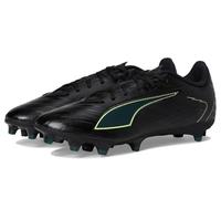 PUMA Men's Ultra Play Firm, Artificial,Ground Soccer Cleats Sneaker, Black-fizzy Light-green Terrain Ah25, 7 UK