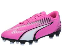 PUMA Men's Ultra Play Firm, Artificial Ground Soccer Cleats Sneaker, Poison Pink White Black, 6 UK