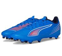 PUMA Men's Ultra Play Firm, Artificial,Ground Soccer Cleats Sneaker, Ultra Blue-white-glowing Red Ah25, 9 UK