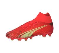 PUMA Men's Ultra PRO FG/AG Soccer Shoe, Fiery Coral-Fizzy Light Black, 10 UK
