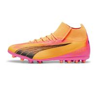 Puma Men's Ultra Pro MG Football Boots 40Sun Stream Black Sunset Glow Orange Pink, Sun Stream Black Sunset Glow, 6.5 UK