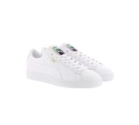 Puma Mens Unisex Basket Classic XXI Trainers - White Leather (archived) - Size EU 40