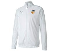 Puma Men's VCF Stadium Jacket Puma White-Asphalt Jacket, White-Asphalt, XS