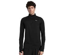 PUMA Men's Velocity CLOUDSPUN Half Zip Running Top, black, XXXL
