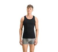 PUMA Men's Vest, Black, S (Pack of 2)