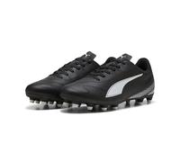 PUMA Men's Vitoria II FG/AG Soccer Shoe, Black White, 6.5 UK