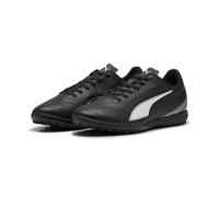 PUMA Men's Vitoria II TT Soccer Shoe, Black White, 8.5 UK