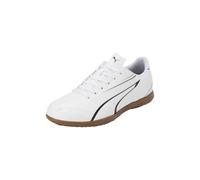 PUMA Men's Vitoria IT Soccer Shoe, White Black, 10 UK