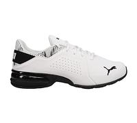 PUMA Men's Viz Runner Sneaker, White Black, 10.5 UK