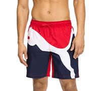 PUMA Men's Volley Board Short Swim Trunks, High Risk Red, Large
