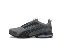 PUMA Mens Voltaic Training Sneakers Shoes - Grey, Cool Dark Gray-puma Black-Cool Cobalt, 8.5, 37960104