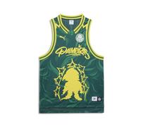 PUMA Men's World Cup Palmeiras Malachite Jade Green All Over Print XL