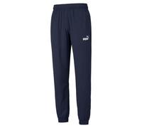 Puma Mens Woven Jogging Bottoms - Navy - S - Navy - 100% Polyester