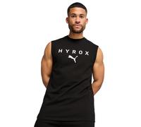 PUMA Men's x Hyrox Cut-Off Tank Top, black, XXL