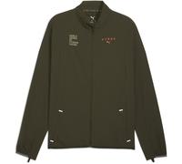Puma Mens X Hyrox Ultraweave Performance Training Jacket in Dark Olive - Green - Size Large