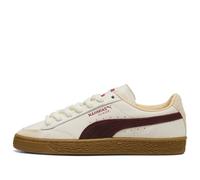 Puma Men's x Nahmias Suede 'Vintage Red' Sneaker Warm White/Archive Gold/For All Time Red