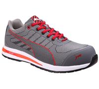 Puma Mens Xelerate Knit Low Safety Trainer - Grey Textile - Size UK 12
