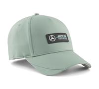 PUMA Mercedes AMG Petronas F1 Team Logo Adjustable Snapback Hat, Green, One Size