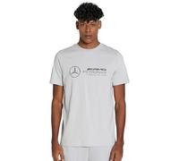 PUMA Mercedes-AMG Petronas Motorsport ESS Logo T-Shirt Tee Top Men Grey Size L