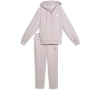 PUMA Metallic Hooded Standard Sweat Suit FL op