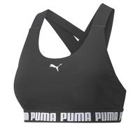 Puma Mid Impact Feel It Sports Bra Black XS Women