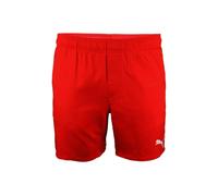 Puma Mid-Length Swim Shorts, Red - Small