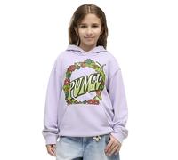 Puma Mid90s Relaxed Graphic Hoodie Purple 7-8 Years Girl