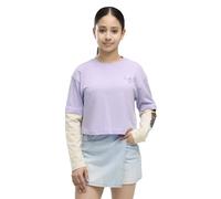 Puma Mid90s Relaxed Short Length Layered Long Sleeve T-shirt Purple 13-14 Years Girl