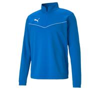 Puma Midlayer Top Mens Large Blue DryCell Breathable 1/4 Zip Golf Long Sleeve