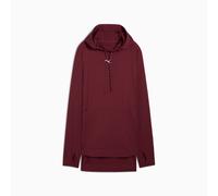 PUMA Modest Hoodie Women, Ruby Shimmer, size 2XL