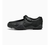 PUMA Mostro Fey Satin Shoes Unisex, Black/Cool Dark Grey, size 3.5