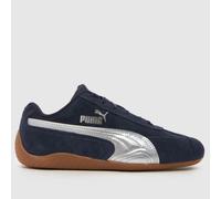 PUMA Navy Multi Speedcat Youth Trainers UK 3 (EU 35½)